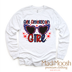 2T Kids / White Long Sleeve Tee
