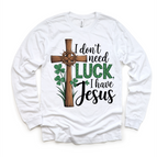 2T Kids / White Long Sleeve Tee