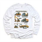 2T Kids / White Long Sleeve Tee