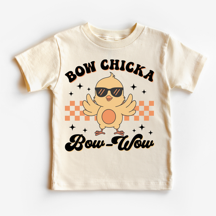 Bow Chicka Bow Wow Easter Shirt - Easter Chick Tee