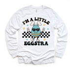 2T Kids / White Long Sleeve Tee