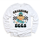 2T Kids / White Long Sleeve Tee