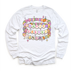 2T Kids / White Long Sleeve Tee