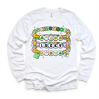 2T Kids / White Long Sleeve Tee