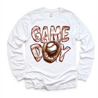 2T Kids / White Long Sleeve Tee