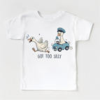 12 Month / White Short Sleeve Tee