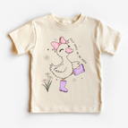 12 Month / Natural Short Sleeve Tee