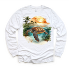2T Kids / White Long Sleeve Tee