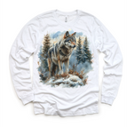 White Long Sleeve Tee / 2T Kids