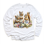 White Long Sleeve Tee / 2T Kids