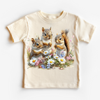 Natural Short Sleeve Tee / 12 Month