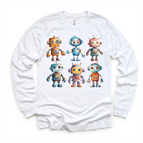 2T Kids / White Long Sleeve Tee