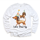 2T Kids / White Long Sleeve Tee