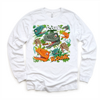 White Long Sleeve Tee / 2T Kids