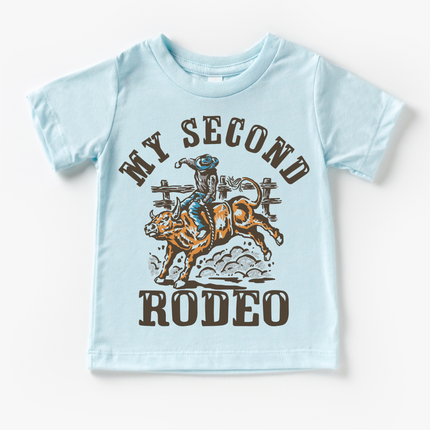 My Second Rodeo Birthday Shirt - Kids Western Shirt
