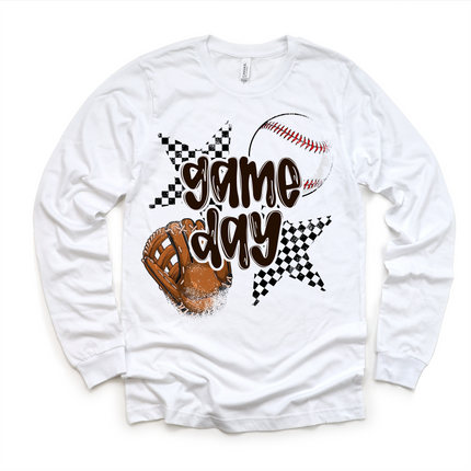 Retro Game Day Baseball Shirt - Baseball Tee