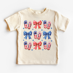 Natural Short Sleeve Tee / 12 Month