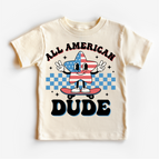 Natural Short Sleeve Tee / 12 Month