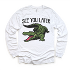 White Long Sleeve Tee / 2T Kids