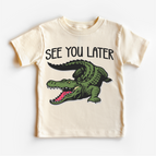 Natural Short Sleeve Tee / 12 Month