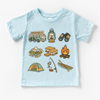 Ice Blue Short Sleeve Tee / 2T Kids