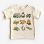 Natural Short Sleeve Tee / 12 Month