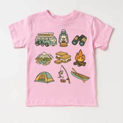 Happy Camper Camping Shirt - Camp Tee