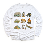 White Long Sleeve Tee / 2T Kids
