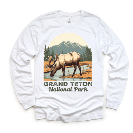 Grand Teton National Park Shirt - Outdoor Camping Tee