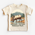 Natural Short Sleeve Tee / 12 Month