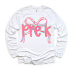 White Long Sleeve Tee / 2T Kids