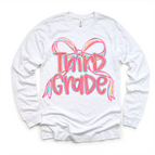 White Long Sleeve Tee / 2T Kids