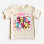 Natural Short Sleeve Tee / 12 Month