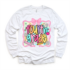White Long Sleeve Tee / 2T Kids