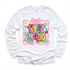 White Long Sleeve Tee / 2T Kids