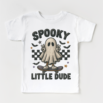 Spooky Little Dude Skater Halloween Shirt - Halloween Tee - MU92