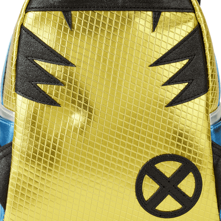 Marvel Metallic X-Men Wolverine Cosplay Mini Backpack