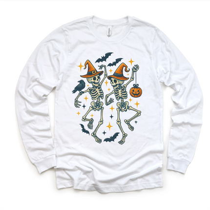 Dancing Skeletons Shirt - Halloween Tee MZ16
