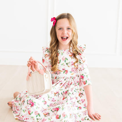 Macarons & Tea Ruffle Twirl Dress
