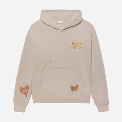 Made New Cream Unisex Hoodie