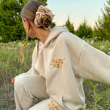 Made New Cream Unisex Hoodie