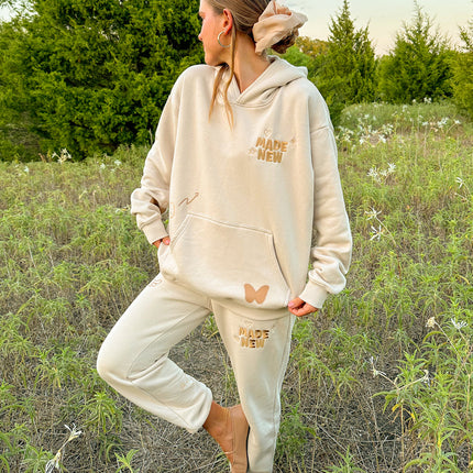 Made New Cream Unisex Sweatpant