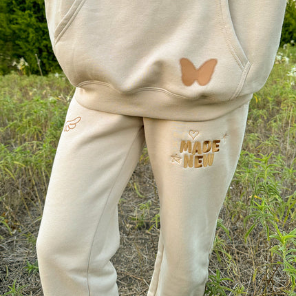 Made New Cream Unisex Sweatpant