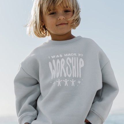 Made To Worship Kids Crewneck