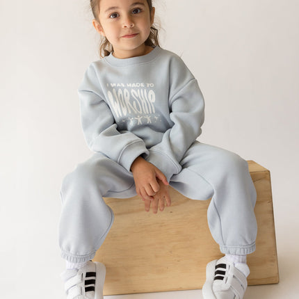 Made To Worship Kids Crewneck