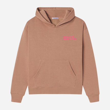 Made in the Image of God Brown Unisex Hoodie