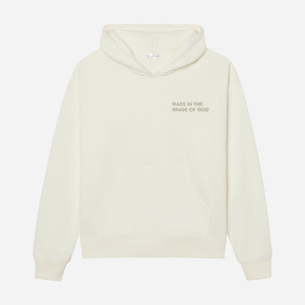 Made in the Image of God Cream Hoodie