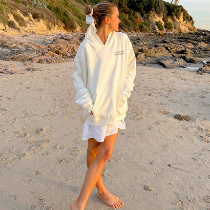 Made in the Image of God Cream Hoodie