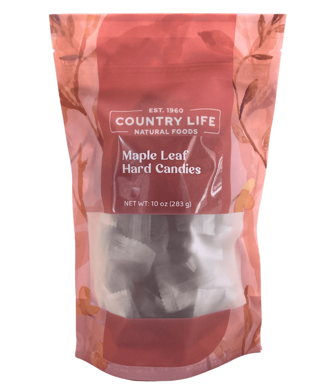 Maple Leaf Hard Candies, Individually Wrapped