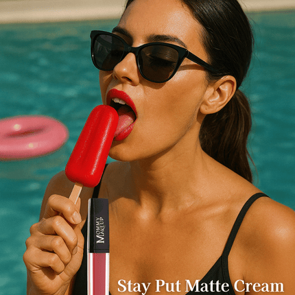 Marilyn Stay Put Matte Lip Cream | Stunning Kiss-Proof Lipstick
